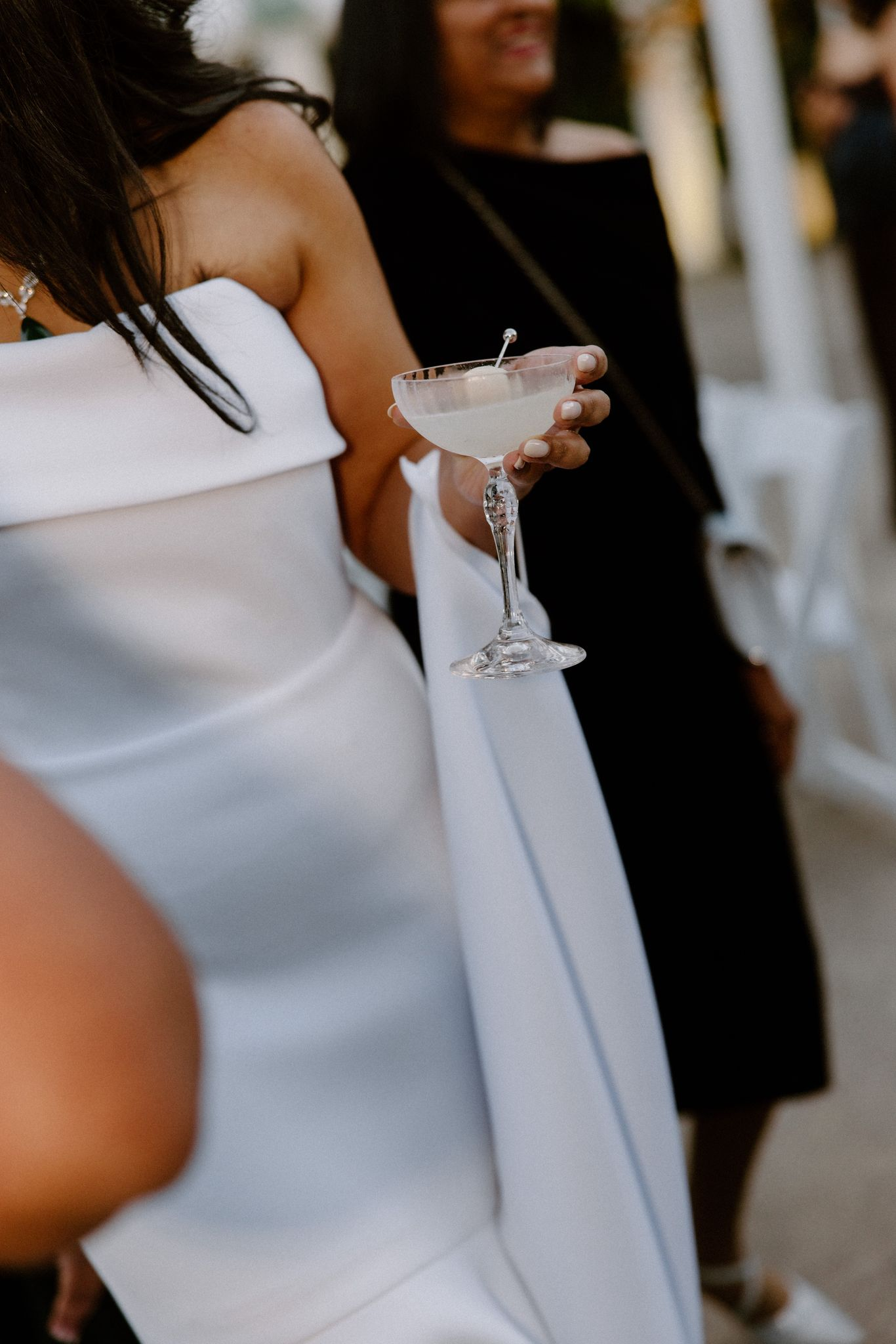 Cocktails during the drinks reception at The Calyx, Royal Botanic Garden Sydney